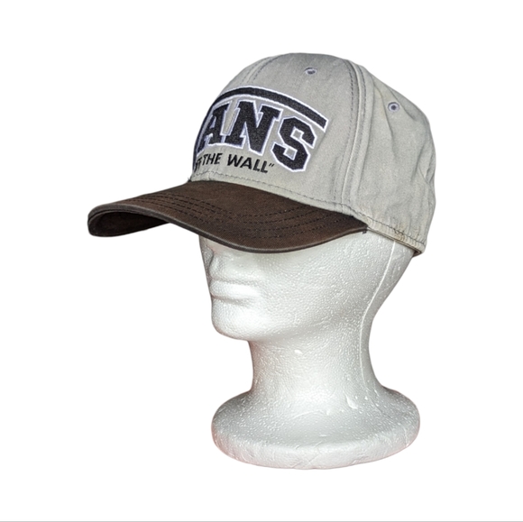 Vintage VANS OFF THE WALL 1990's Embroidered Logo Snapback Hat Cap Adjustable - Picture 9 of 13